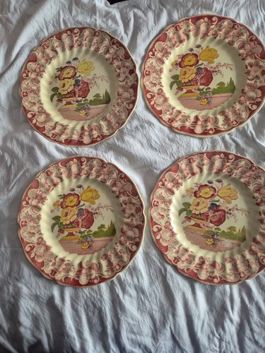Pink flowered doulton - 4,