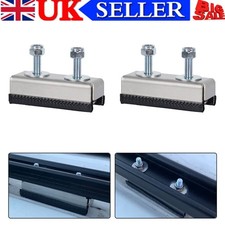 2X Camper Van Motorhome Roof Rail Mounting Brackets for Solar Panel or Roof Rack