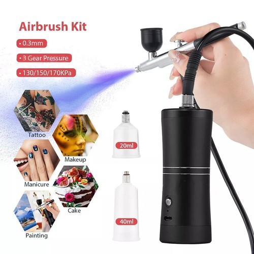 Mini airbrush compressor kit - airbrush,