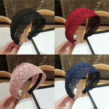 Hair Band Hairband Headband Head Wrap Accessories Wide Lace Ladies Casual