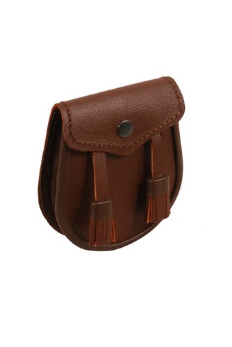 Boy child 100 leather sporran - child,