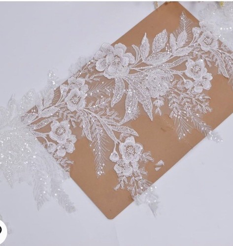 1yard luxury beaded embroidery - beaded,