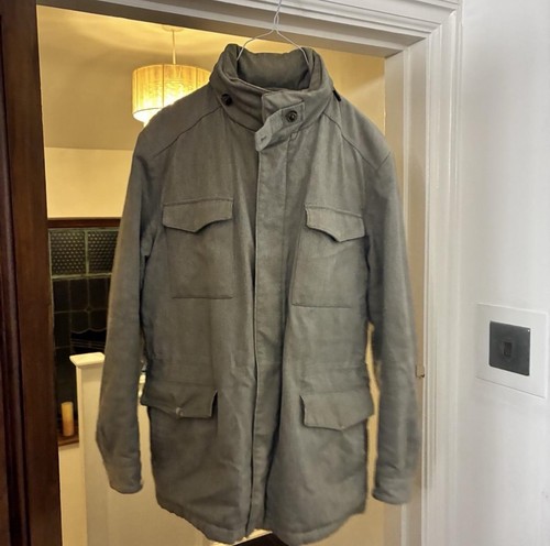 Loro piana grey cotton silk - grey,