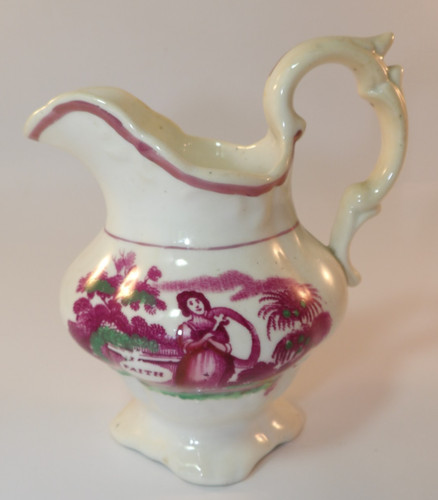 Antique faith hope purple - faith, &