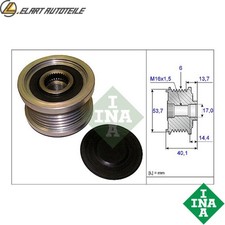 Generator Freewheel 535 0202 10 for Opel Astra/J/Van/Sports/Tourer/GTC CORSA 1.2L 