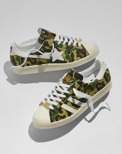 Adidas bape superstars - bape,