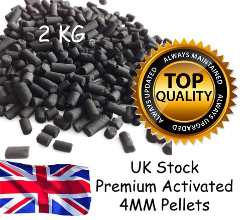 Activated carbon pellet form - activated,