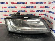 AUDI A5 COUPE 2DR TDI SPORT MK1 8T3 2007 DRIVER SIDE XENON HEAD LIGHT LAMP