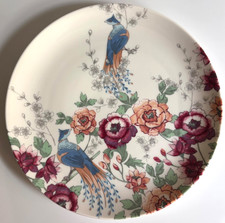 Denby Monsoon Kyoto Salad Side Plate Fine China Oriental Floral Pattern 22cm
