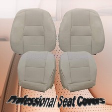 For 2008-2015 Mercedes Benz GLK 350 Front Both Side Leather Seat Cover Ivory