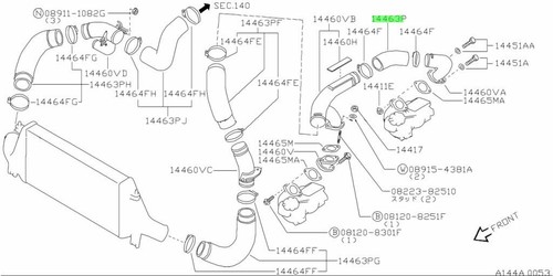 Hose air inlet - hose,