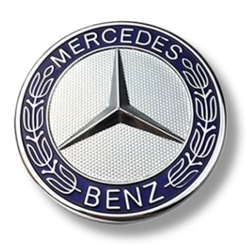 Mercedes bonnet badge front - bonnet,