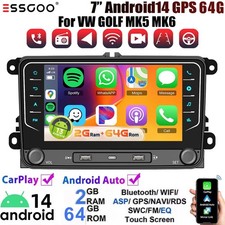 For VW GOLF MK5 MK6 7" Apple