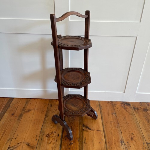 Edwardian wooden cake - edwardian,