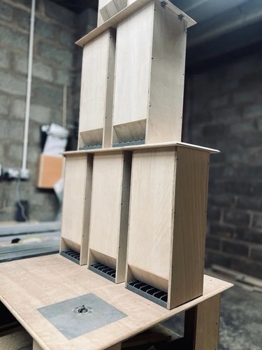 12kg pigeon feed hopper double - hopper,