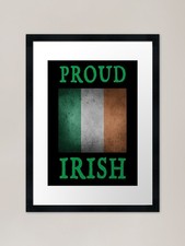 Proud Irish Framed Art Print
