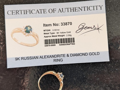 9ct yellow gold 2ct russian - yellow, 1/2ct