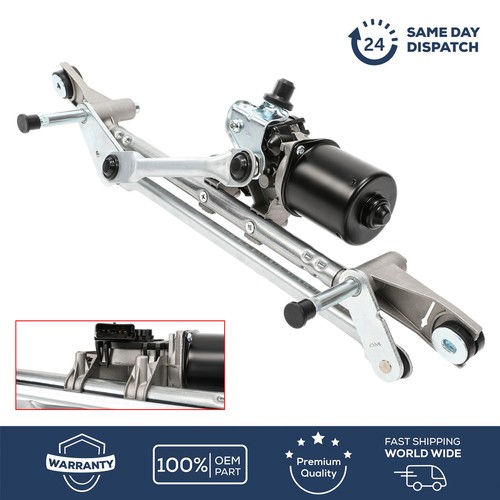 Front wiper motor linkage - front, &