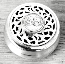 Edwardian silver pomander