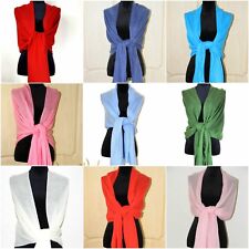 100% Cashmere Wool Scarf Wrap Shawl Wool Pashmina GIFT Nepal Various Colours