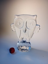 Kosta Boda Zoo Series Owl Art