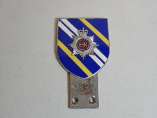 Vintage Enamel J R Gaunt London Army Service Corps Car Badge Auto Emblem
