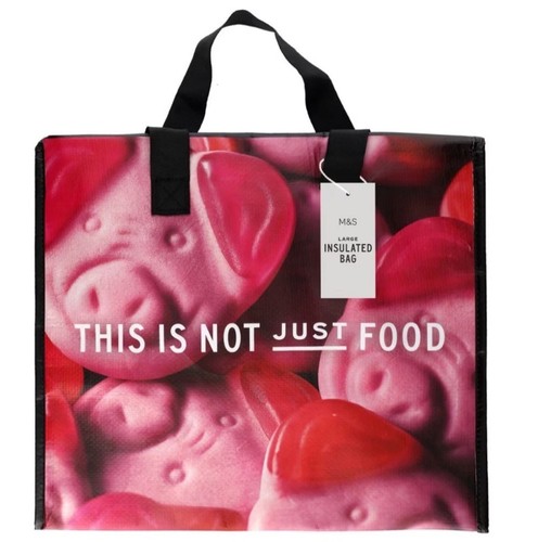 Large shopping bag - m&s, antibac