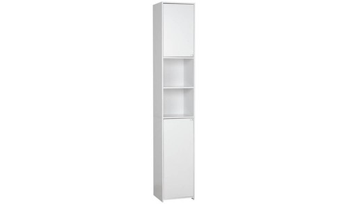 Prime tallboy white storage - white,