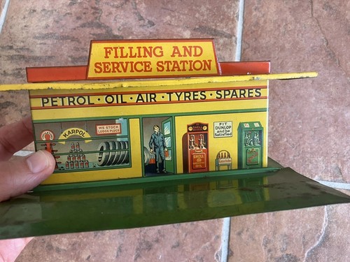 Vintage tin meccano petrol - vintage,