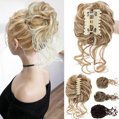 Messy bun real human - bun, as