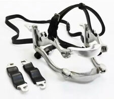 Equine Dental Horse Mouth Gag / Speculum Forged Ratchets with leather Straps