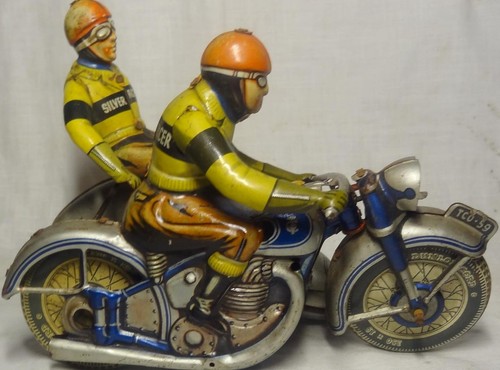 Tippco tinplate toy silver - tippco, "silver