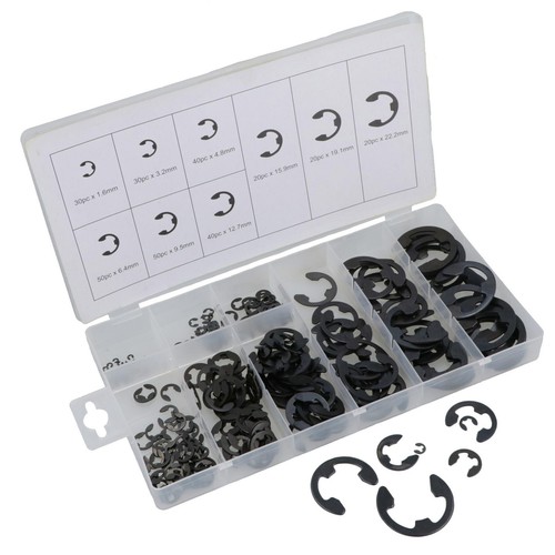 300pc clip assortment - e-clip,