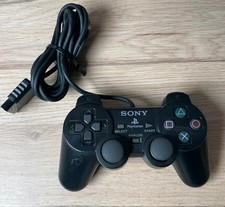Sony Playstation 2 Dual Shock 2 Controller PS2 Black Official Genuine