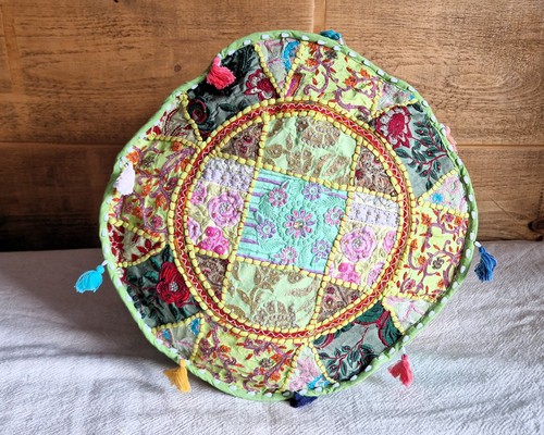 Indian handmade round ethnic - indian,