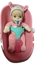 My 1st baby annabell doll 12 " tall in baby annabell car seat, dummy and bottle