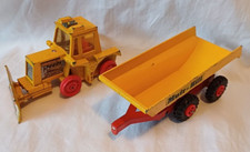 Vintage Matchbox Superkings K-5 Muir Hill Tractor & Trailer - Made In England A