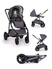 Cosatto Wow Continental Baby Pushchair Stroller Fika Forest CT4785 Grey