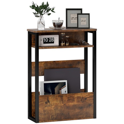 Homcom narrow side table with - narrow,