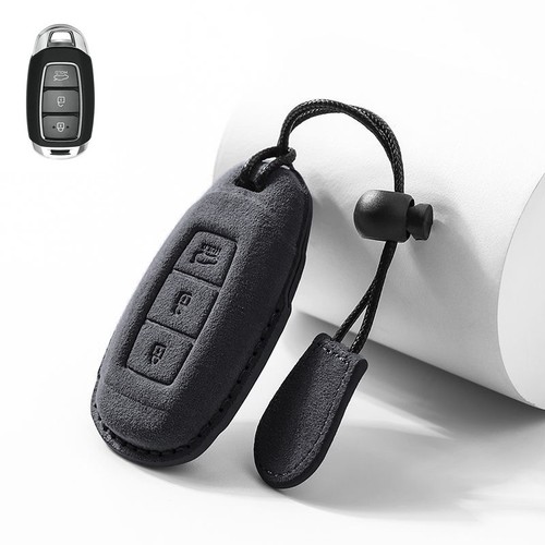 Remote leather car key - key, cover