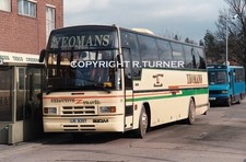 Yeomans Travel, Volvo B10M-Plaxton Paramount 3500 III. 4x6" Photograph