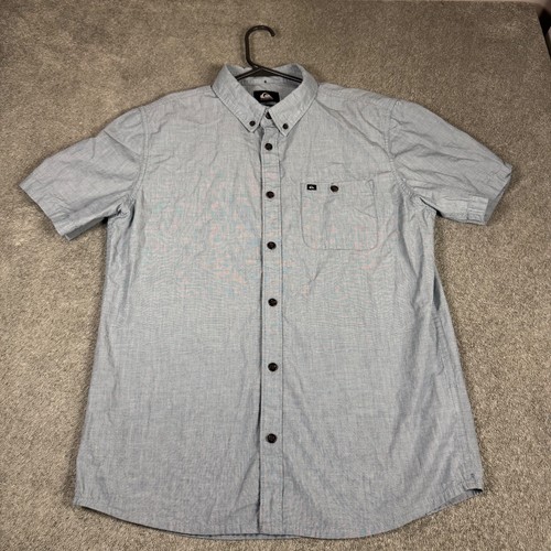 Quicksilver shirt mens blue - shirt, s