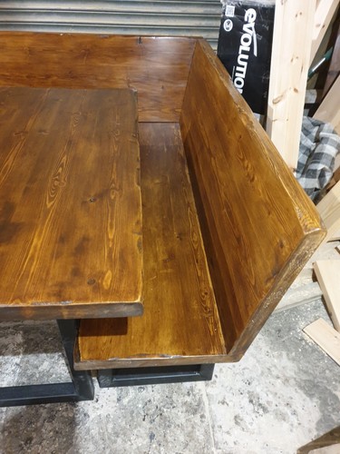 Handcrafted corner dining - handcrafted,