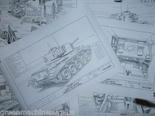 Comet Tank MK1. Stowage sketches.x 6. TD25487