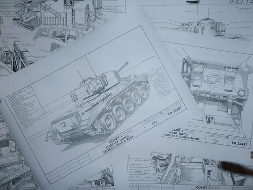 Comet tank mk1 stowage - comet,