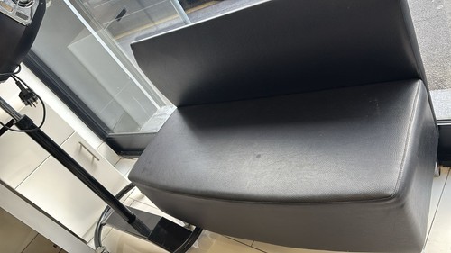 Upholstered waiting room bench - upholstered,