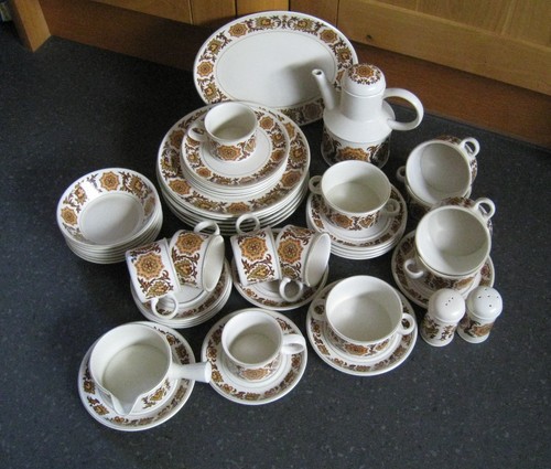 Vintage dinner and tea - , set