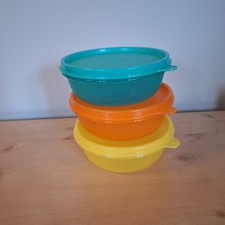 Tupperware Set Bowls X3