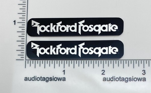 Rockford fosgate speaker badge - rockford,