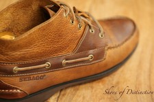 Sebago Tan Brown Leather Boots